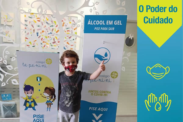 O Poder do Cuidado - Colgio Le Perini. Educao Infantil e Ensino Fundamental. Indaiatuba, SP