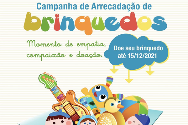 Campanha de Doao de Brinquedos - Colgio Le Perini. Educao Infantil e Ensino Fundamental. Indaiatuba, SP