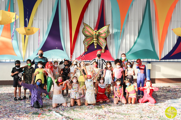Festa dos Blocos dos Coloridos - Colégio Le Perini. Educação Infantil e Ensino Fundamental. Indaiatuba, SP