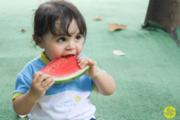 Como  bom experimentar novos sabores! - Colgio Le Perini. Educao Infantil e Ensino Fundamental. Indaiatuba, SP