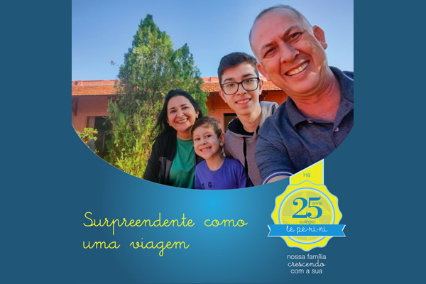 Surpreendente como uma viagem - Colgio Le Perini. Educao Infantil e Ensino Fundamental. Indaiatuba, SP