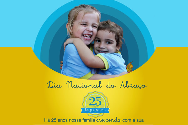 22/05 - Dia do Abrao - Colgio Le Perini. Educao Infantil e Ensino Fundamental. Indaiatuba, SP