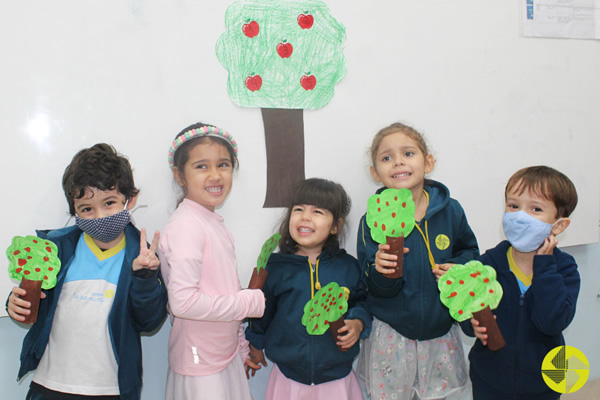 De onde vem as frutas? - Colgio Le Perini. Educao Infantil e Ensino Fundamental. Indaiatuba, SP