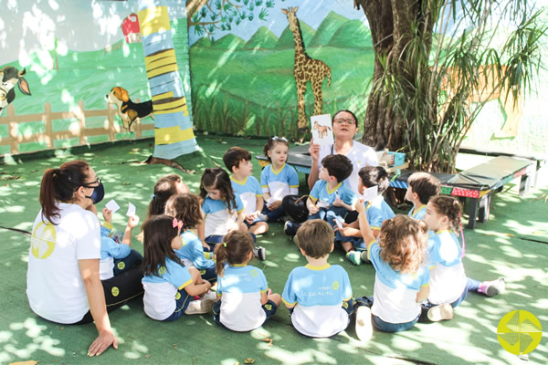 Identificando os animais - Colgio Le Perini. Educao Infantil e Ensino Fundamental. Indaiatuba, SP