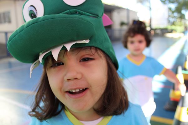 O Curso de Frias Le Perini foi invadido por jacars! - Colgio Le Perini. Educao Infantil e Ensino Fundamental. Indaiatuba, SP