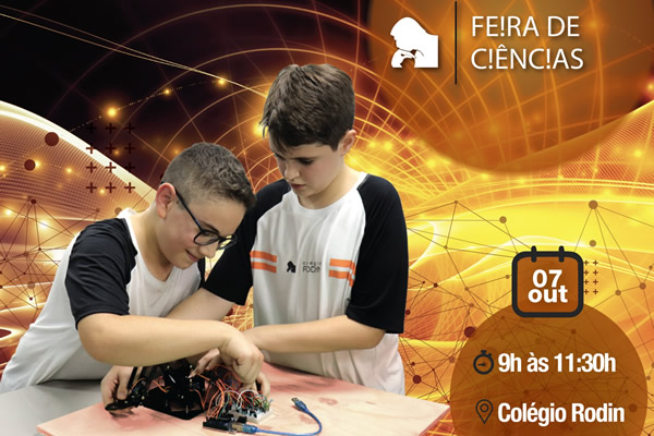 Feira de Cincias - Colgio Rodin - Colgio Le Perini. Educao Infantil e Ensino Fundamental. Indaiatuba, SP