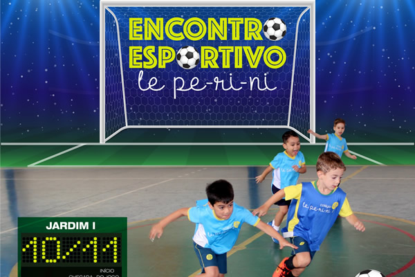 Encontro Esportivo 2023 - Jardim I - Colgio Le Perini. Educao Infantil e Ensino Fundamental. Indaiatuba, SP