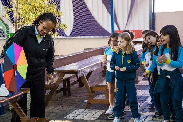 Roleta da Matem�tica! - Col�gio Le Perini. Educa��o Infantil e Ensino Fundamental. Indaiatuba, SP