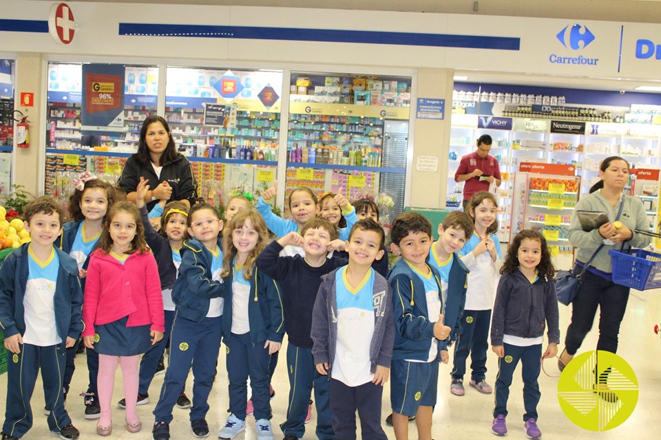 Jardim II - Supermercado - Colgio Le Perini. Educao Infantil e Ensino Fundamental. Indaiatuba, SP