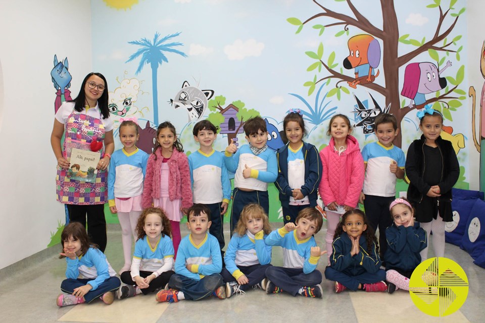 Volta s aulas - Colgio Le Perini. Educao Infantil e Ensino Fundamental. Indaiatuba, SP