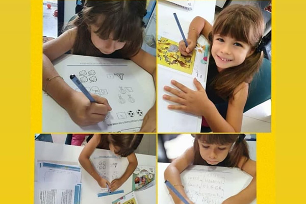 Mantendo a rotina - Colgio Le Perini. Educao Infantil e Ensino Fundamental. Indaiatuba, SP