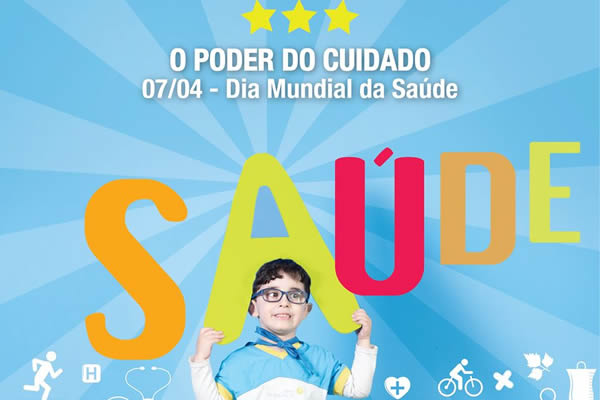 07/04 - Dia Mundial da Sade - Colgio Le Perini. Educao Infantil e Ensino Fundamental. Indaiatuba, SP