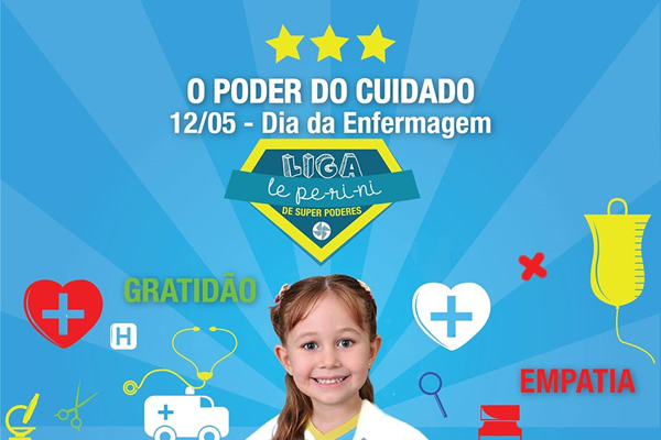 12/05 - Dia da Enfermagem - Colgio Le Perini. Educao Infantil e Ensino Fundamental. Indaiatuba, SP