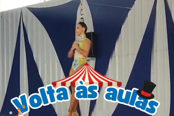 Volta �s Aulas Animado - Col�gio Le Perini. Educa��o Infantil e Ensino Fundamental. Indaiatuba, SP