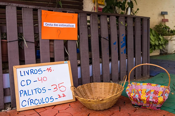 Cesta das Estimativas - Col�gio Le Perini. Educa��o Infantil e Ensino Fundamental. Indaiatuba, SP