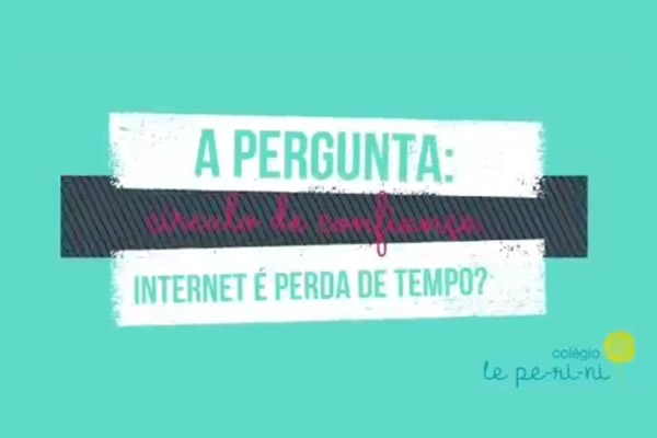 Crculo de Confiana - Colgio Le Perini. Educao Infantil e Ensino Fundamental. Indaiatuba, SP