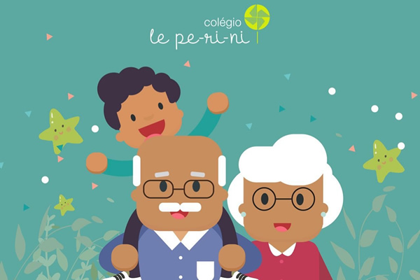 26/07 - Dia dos Avs - Colgio Le Perini. Educao Infantil e Ensino Fundamental. Indaiatuba, SP