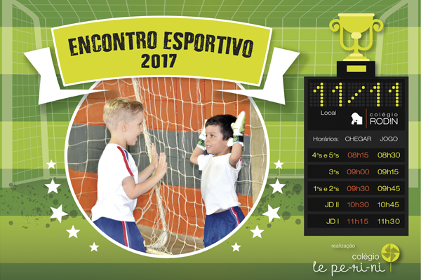 2 Encontro Esportivo 2017 - Colgio Le Perini. Educao Infantil e Ensino Fundamental. Indaiatuba, SP
