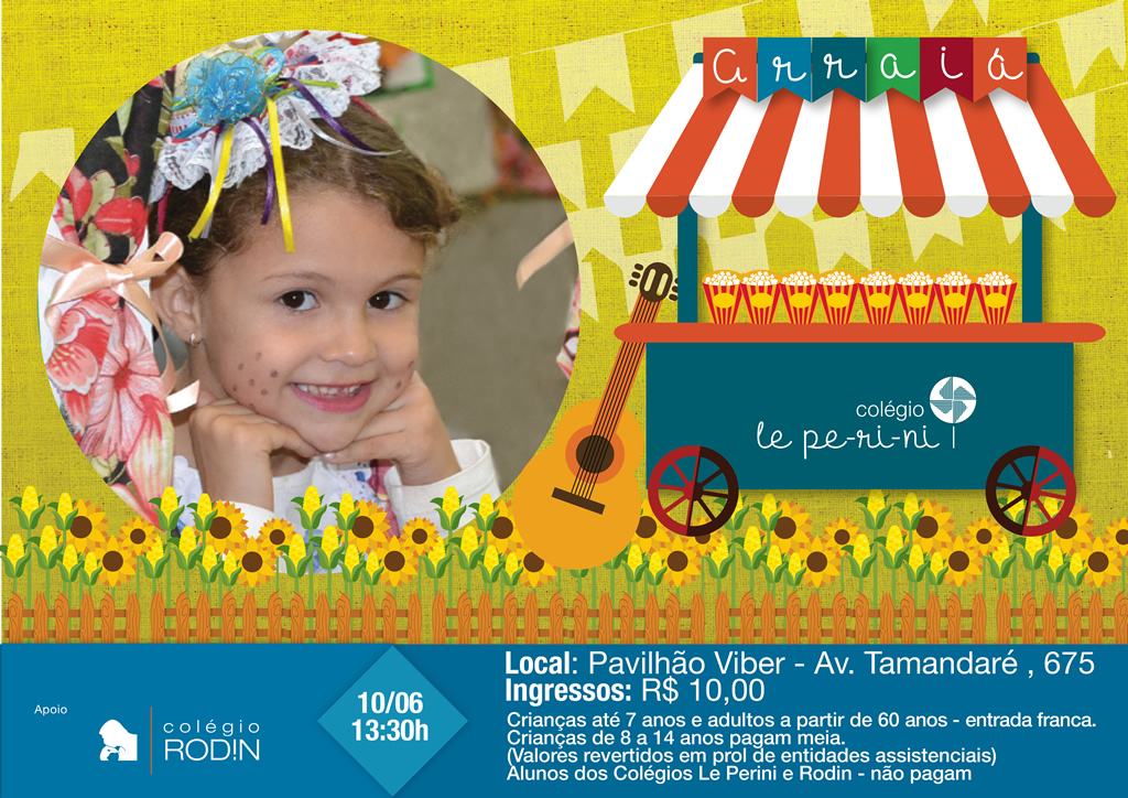 Festa Junina 2018 - Colgio Le Perini. Educao Infantil e Ensino Fundamental. Indaiatuba, SP