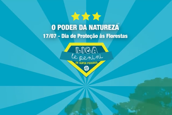 17/07 - Dia de Proteção das Florestas - Colégio Le Perini. Educação Infantil e Ensino Fundamental. Indaiatuba, SP