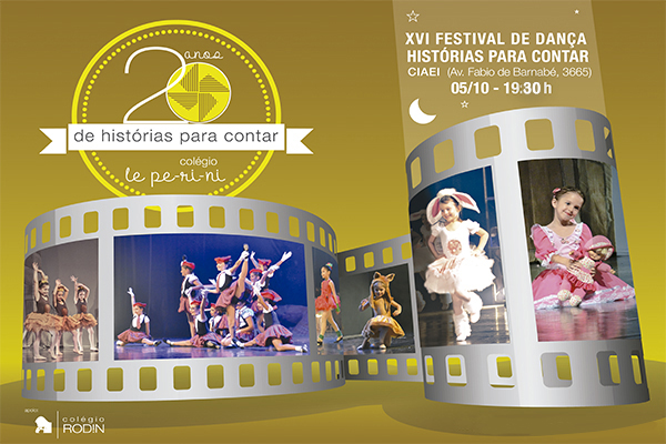 Festival de Dana 2017 - Histrias para contar - Colgio Le Perini. Educao Infantil e Ensino Fundamental. Indaiatuba, SP