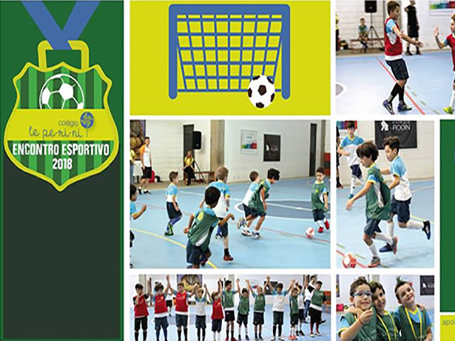 2 Encontro Esportivo de 2018 - Colgio Le Perini. Educao Infantil e Ensino Fundamental. Indaiatuba, SP