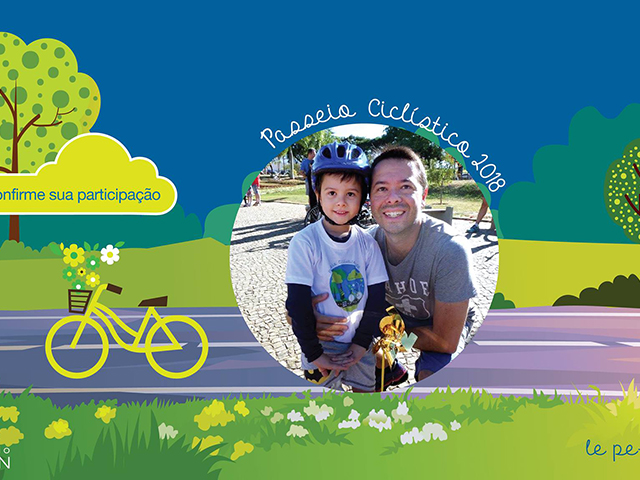 Passeio Ciclstico 2018 - Colgio Le Perini. Educao Infantil e Ensino Fundamental. Indaiatuba, SP