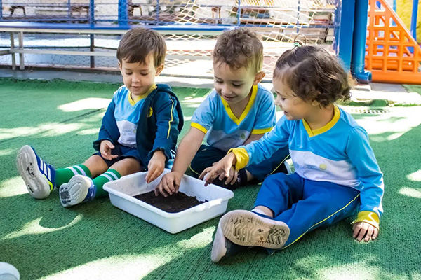 Descobrindo a Floresta Amaz�nica com os sentidos! - Col�gio Le Perini. Educa��o Infantil e Ensino Fundamental. Indaiatuba, SP