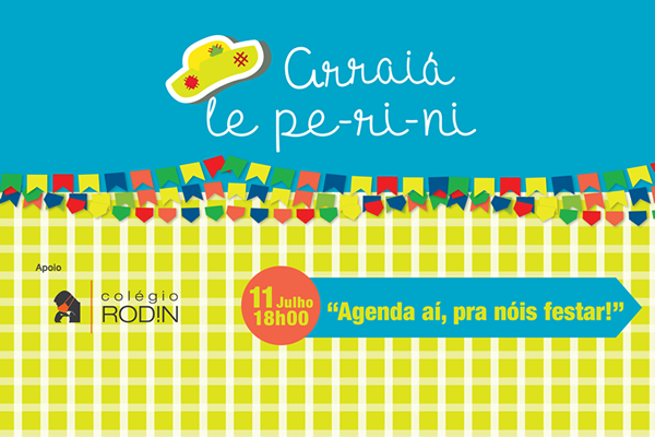 Arrai Le Perini 2020 - Convite - Colgio Le Perini. Educao Infantil e Ensino Fundamental. Indaiatuba, SP